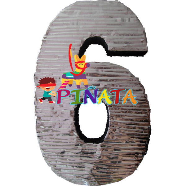 Піньята Цифра 6