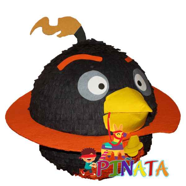 Піньята angry birds чорний