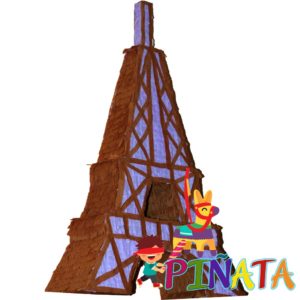 Піньята Вежа фіолетова