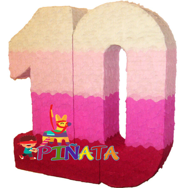 cifra 10 Піньята Цифра 10
