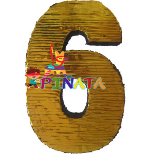 Піньята Цифра 6