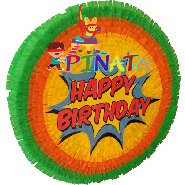 z dnem narodzhennya Піньята Happy Birthday